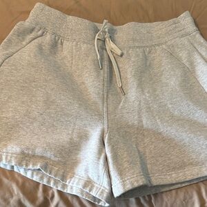 Lululemon Athletica Light Gray Athletic Shorts